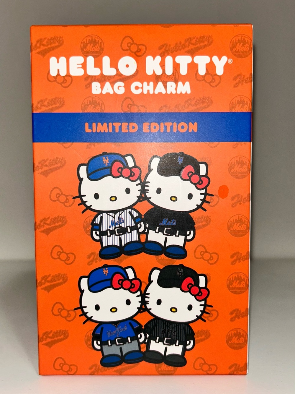 Hello Kitty Orange & Blue Limited Edition Bag Charm - Blind Box